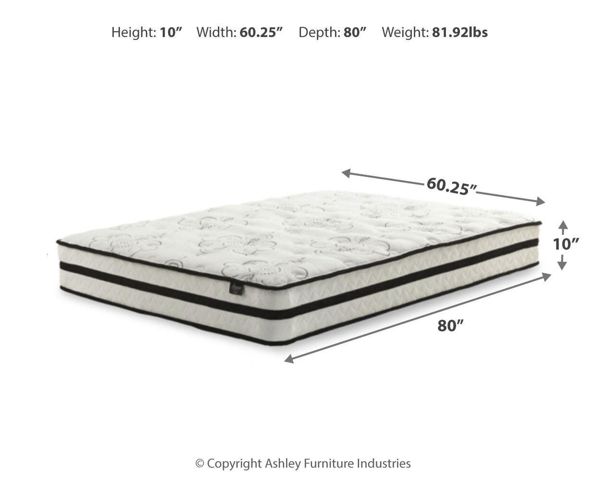Chime 10 Inch Hybrid Queen Mattress in a Box - M69631