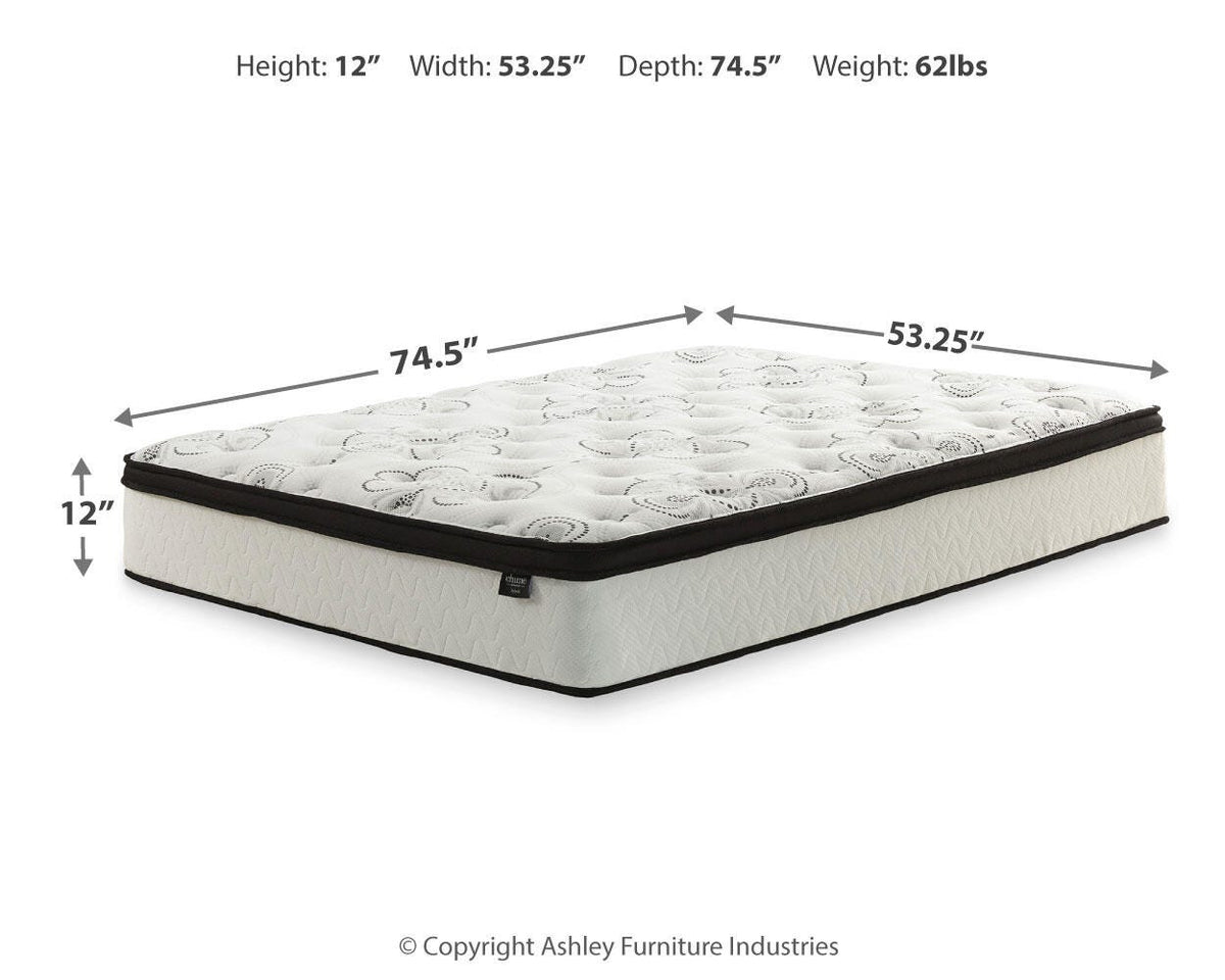 Chime 12 Inch Hybrid Full Mattress in a Box - M69721