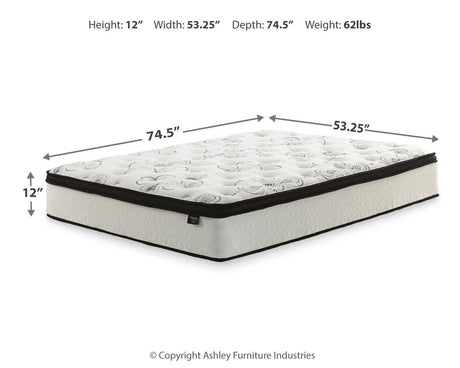 Chime 12 Inch Hybrid Full Mattress in a Box - M69721
