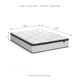 Chime 12 Inch Hybrid California King Mattress in a Box - M69751