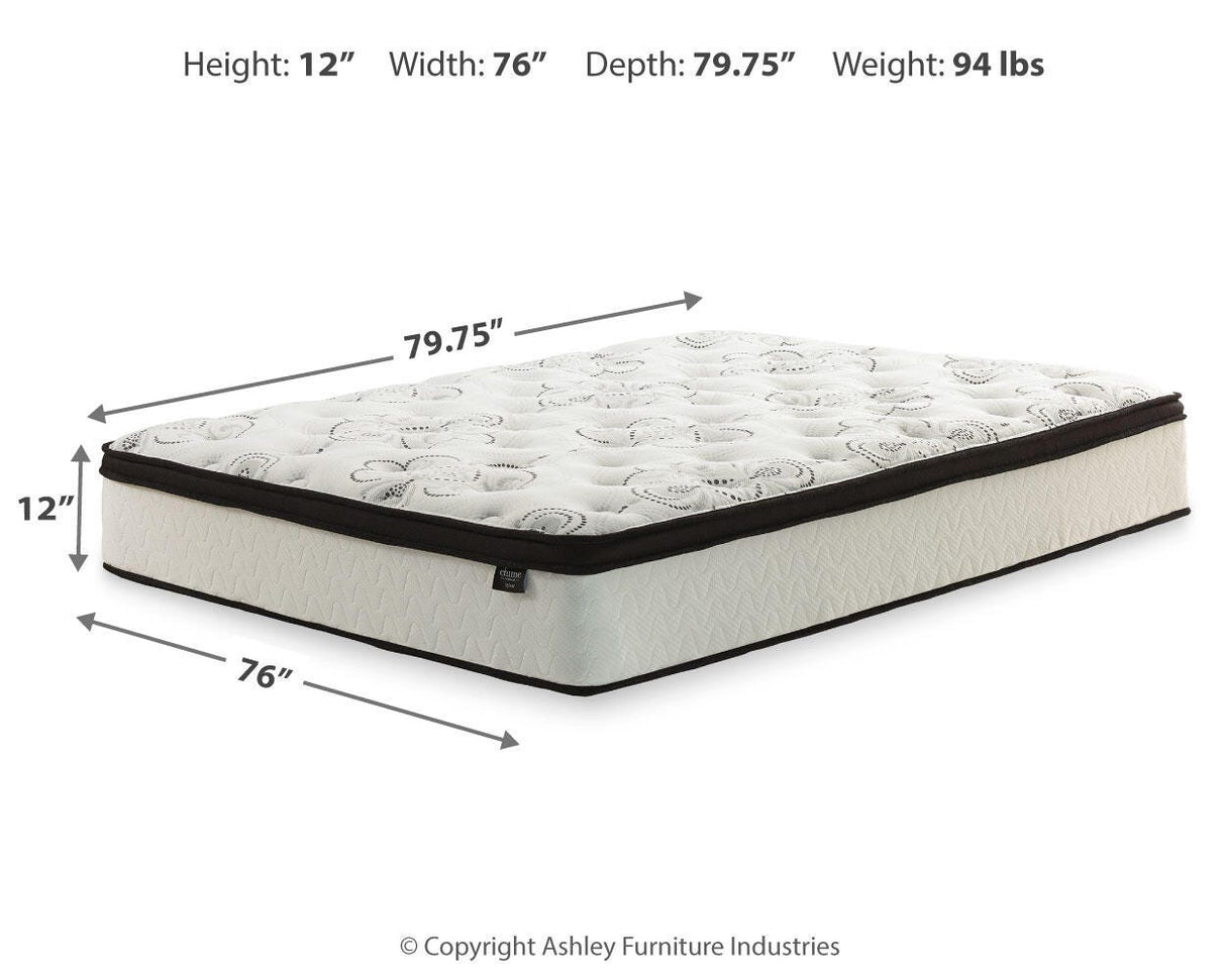 Chime 12 Inch Hybrid King Mattress in a Box - M69741