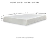 10 Inch Chime Memory Foam Queen Mattress in a Box - M69931