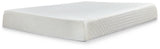 10 Inch Chime Memory Foam King Mattress and Foundation - M699M1