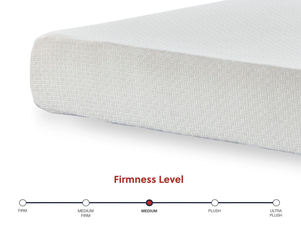 Chime 8 Inch Memory Foam Twin Mattress in a Box - M72611