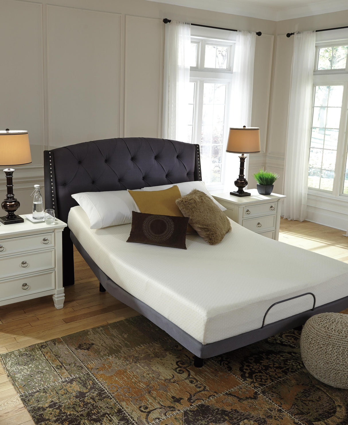 Chime 8 Inch Memory Foam Twin Mattress in a Box - M72611