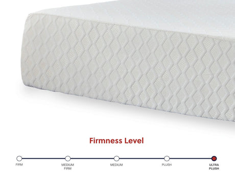 Chime 12 Inch Memory Foam Twin Mattress in a Box - M72711
