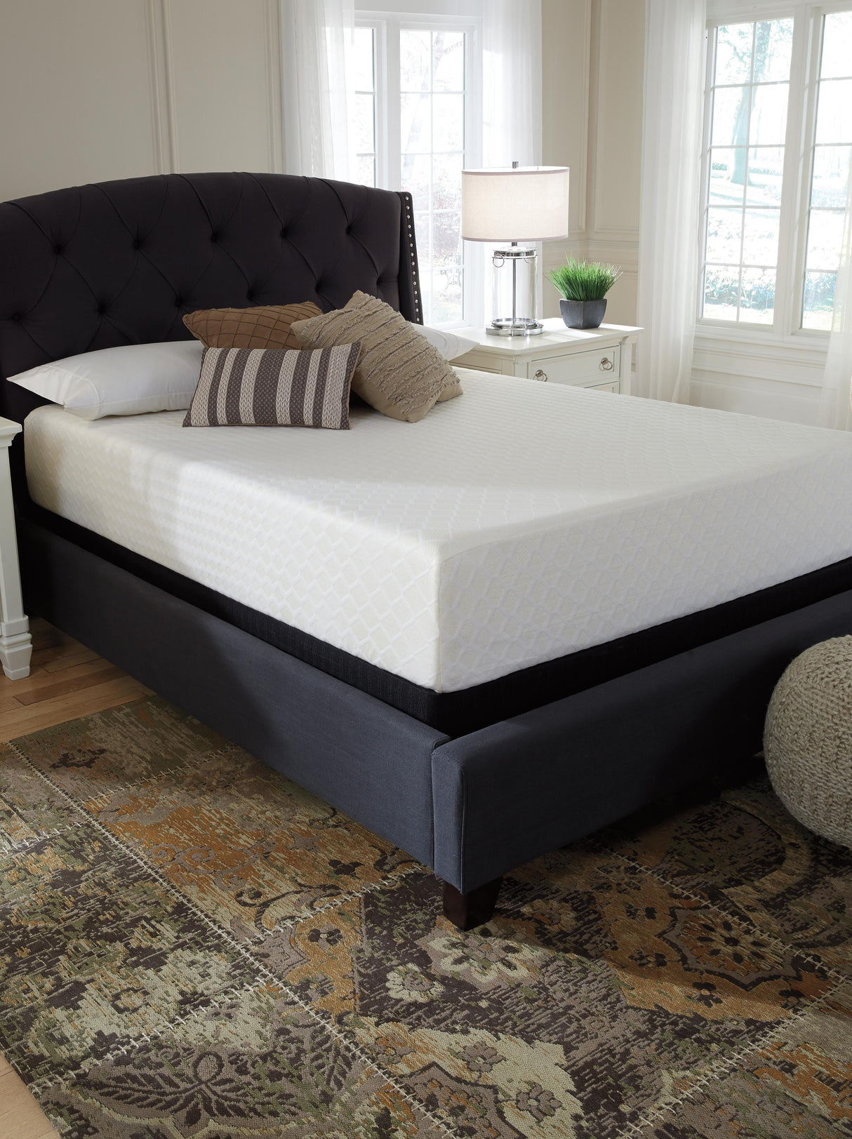 Chime 12 Inch Memory Foam Twin Mattress in a Box - M72711