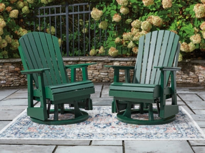 Shell Beach Outdoor Swivel Glider Chair - PCP115-820