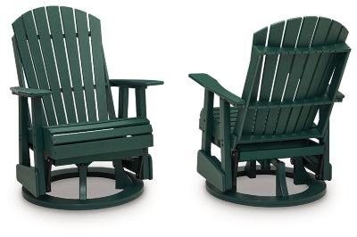 Shell Beach Outdoor Swivel Glider Chair - PCP115-820