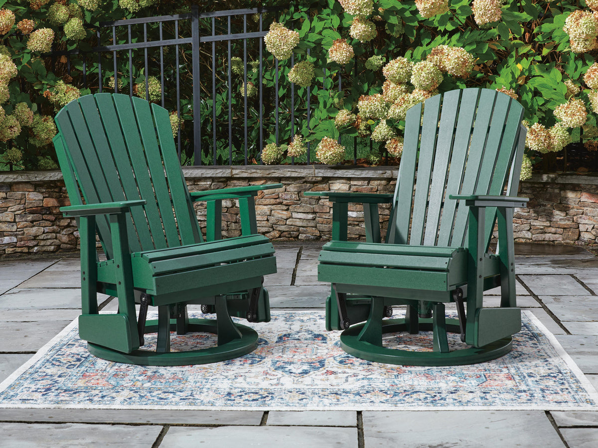 Shell Beach Outdoor Swivel Glider Chair - PCP115-820
