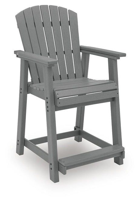 Sanctuary Beach Outdoor Counter Height Bar Stool (Set of 2) - PCP227-124