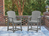 Sanctuary Beach Outdoor Counter Height Bar Stool (Set of 2) - PCP227-124