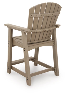 Seacliff Beach Outdoor Counter Height Bar Stool (Set of 2) - PCP228-124