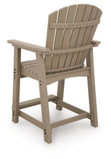 Seacliff Beach Outdoor Counter Height Bar Stool (Set of 2) - PCP228-124