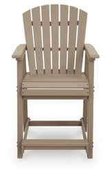 Seacliff Beach Outdoor Counter Height Bar Stool (Set of 2) - PCP228-124