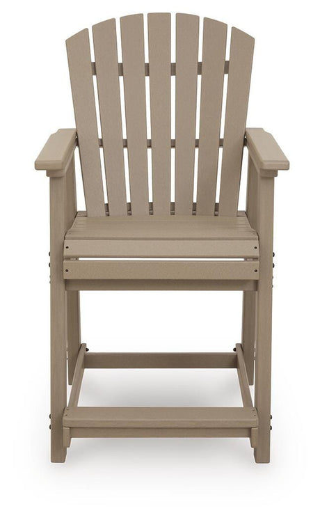 Seacliff Beach Outdoor Counter Height Bar Stool (Set of 2) - PCP228-124