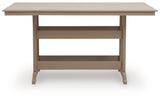 Seacliff Beach Outdoor Counter Height Dining Table - PCP228-642