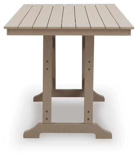 Seacliff Beach Outdoor Counter Height Dining Table - PCP228-642