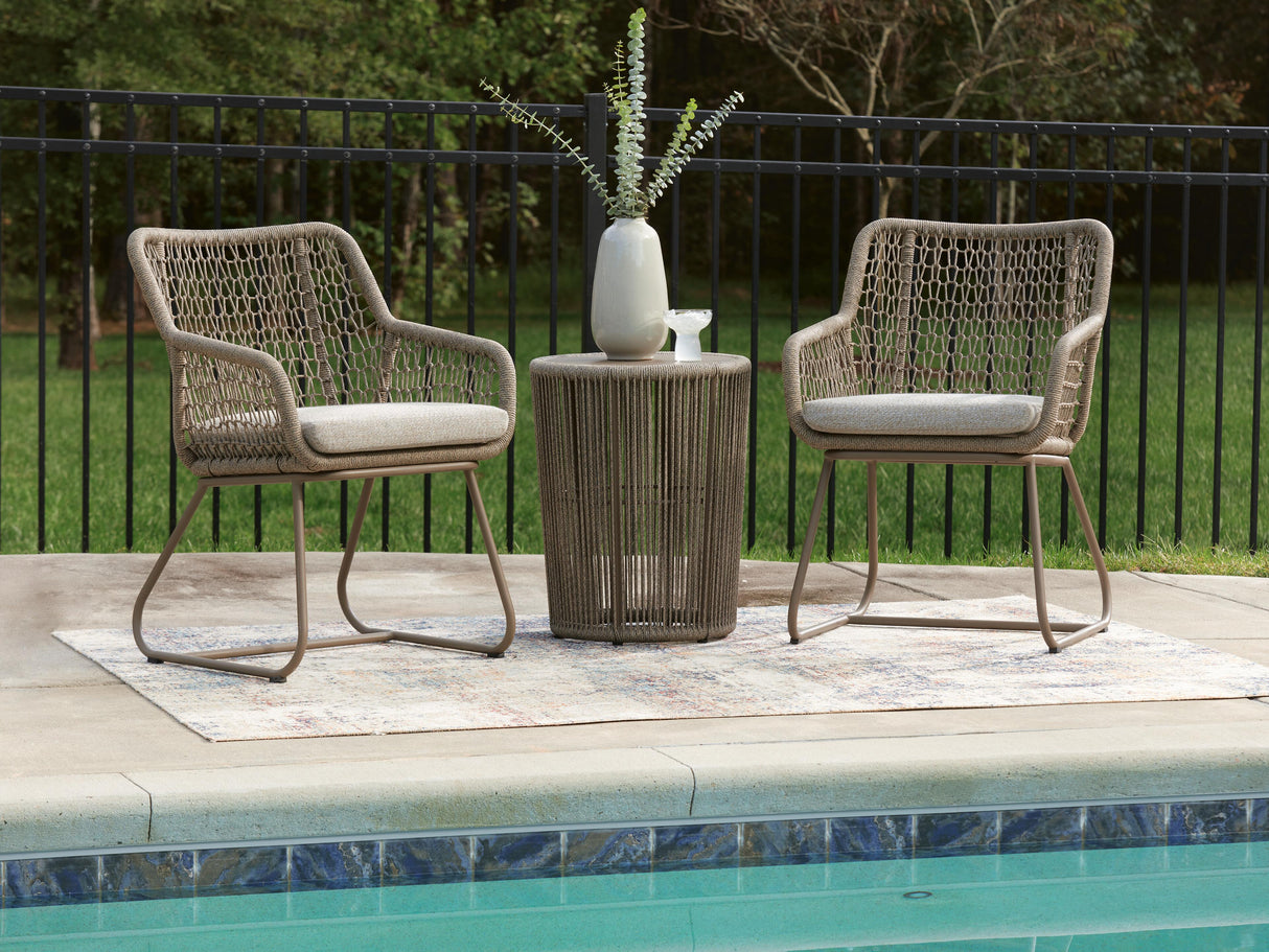 Majors Beach Outdoor Table and 2 Chairs - PCP321-050