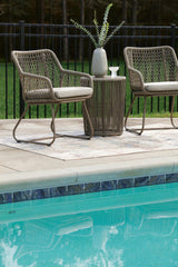 Majors Beach Outdoor Table and 2 Chairs - PCP321-050
