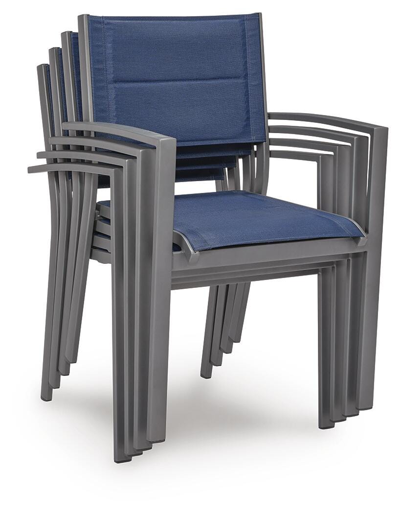 Rocky Creek Outdoor Sling Arm Chair (Set of 4) - PCP326-601A