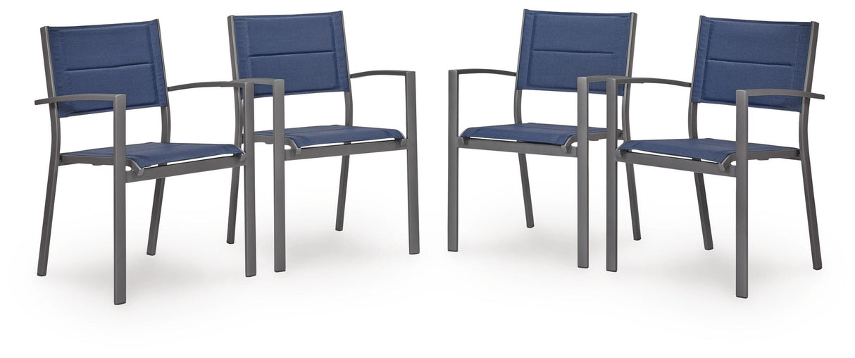 Rocky Creek Outdoor Sling Arm Chair (Set of 4) - PCP326-601A