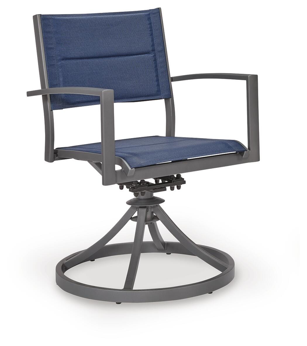 Rocky Creek Outdoor Sling Swivel Chair (Set of 2) - PCP326-602A