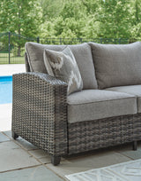 Oasis Court Outdoor Sofa/Chairs/Table Set (Set of 4) - P335-081