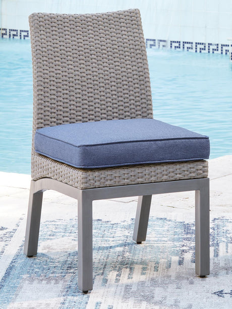 Half Moon Beach Outdoor Side Chair with Cushion (Set of 2) - PCP418-601