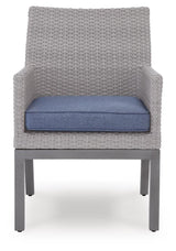 Half Moon Beach Outdoor Arm Chair with Cushion (Set of 2) - PCP418-601A