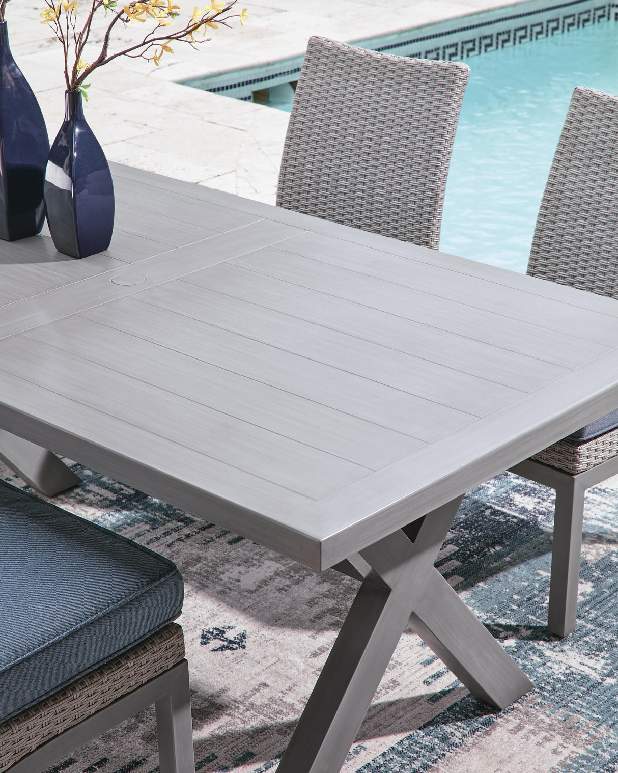 Half Moon Beach Outdoor Dining Table - PCP418-625