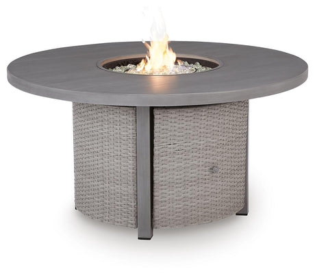 Half Moon Beach Outdoor Fire Pit Table - PCP418-776