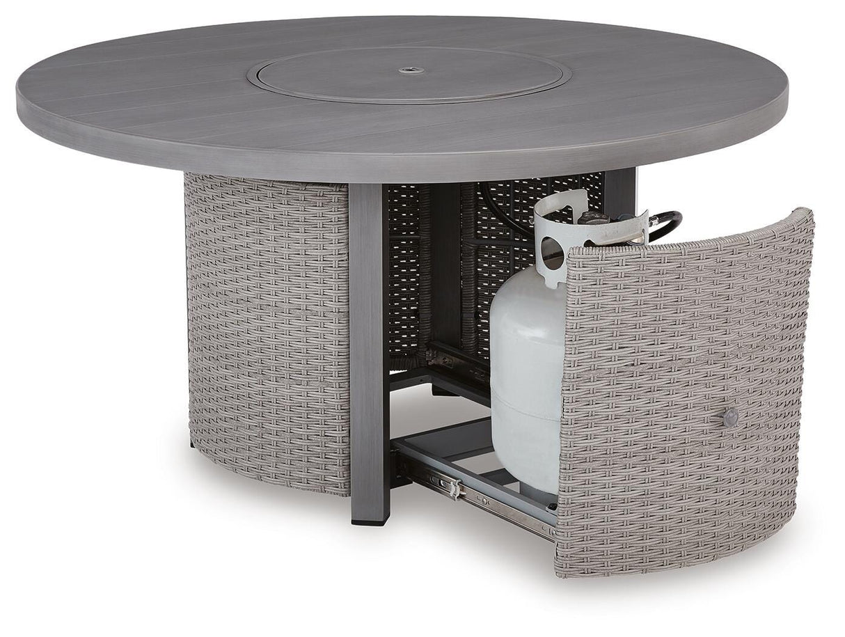 Half Moon Beach Outdoor Fire Pit Table - PCP418-776