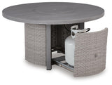 Half Moon Beach Outdoor Fire Pit Table - PCP418-776