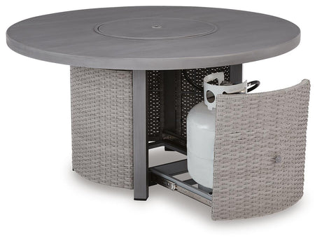 Half Moon Beach Outdoor Fire Pit Table - PCP418-776