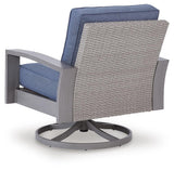 Half Moon Beach Outdoor Swivel Lounge Chair with Cushion - PCP418-821