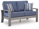Half Moon Beach Outdoor Loveseat with Cushion - PCP418-835