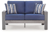Half Moon Beach Outdoor Loveseat with Cushion - PCP418-835