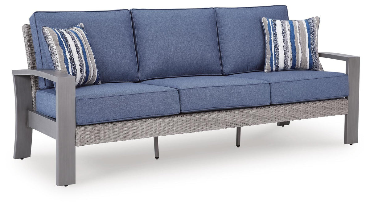 Half Moon Beach Outdoor Sofa with Cushion - PCP418-838