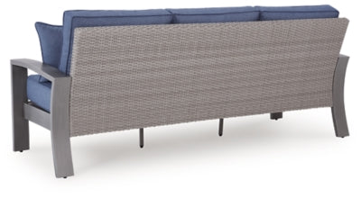 Half Moon Beach Outdoor Sofa with Cushion - PCP418-838
