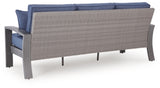 Half Moon Beach Outdoor Sofa with Cushion - PCP418-838