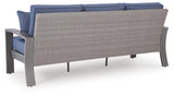 Half Moon Beach Outdoor Sofa with Cushion - PCP418-838