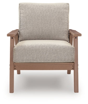 Grover Beach Outdoor Lounge Chair with Cushion (Set of 2) - PCP422-820