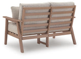 Grover Beach Outdoor Loveseat with Cushion - PCP422-835