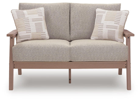 Grover Beach Outdoor Loveseat with Cushion - PCP422-835