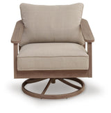 Harmony Headlands Outdoor Swivel Lounge with Cushion - PCP428-821