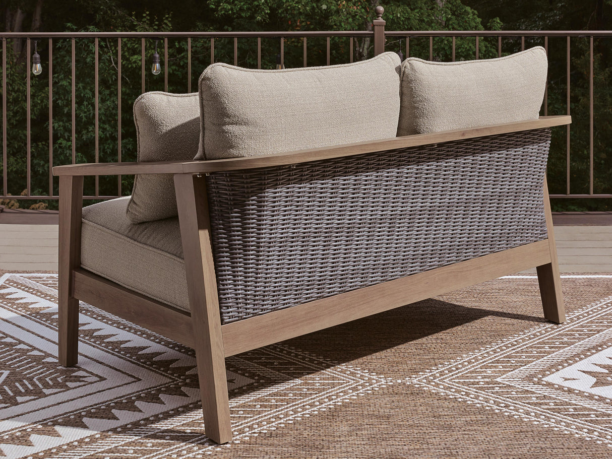 Harmony Headlands Outdoor Loveseat with Cushion - PCP428-835