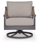 Ocean Beach Outdoor Swivel Lounge with Cushion - PCP510-821