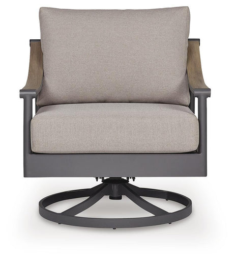 Ocean Beach Outdoor Swivel Lounge with Cushion - PCP510-821