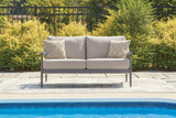 Ocean Beach Outdoor Loveseat with Cushion - PCP510-835